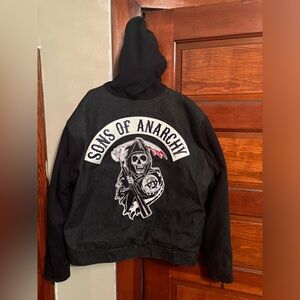 90s Son of anarchy bomber jacket
